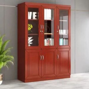 3-Door Wooden Office Cabinet