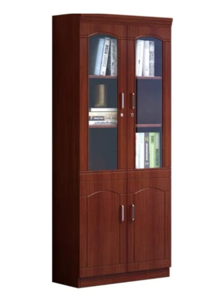 2-Door Wooden Office Cabinet